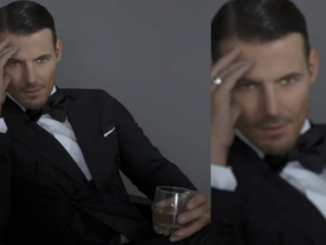Interview with supermodel Alex Lundqvist by Ezequiel de la Rosa at EZ Studios in New York City